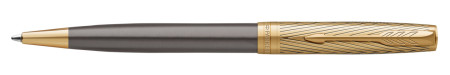 Parker Sonnet Pioneers Collection Ballpoint Pen - Grey Arrow Gold Trim